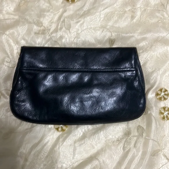 Tory Burch Reva Logo Black Leather Crossbody Bag - Picture 2 of 9